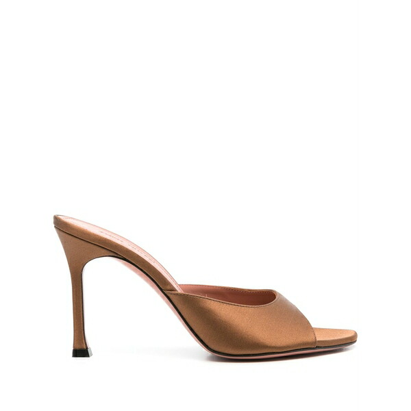 アミナモアディ レディース サンダル シューズ 95粍 alexa sandals Brown