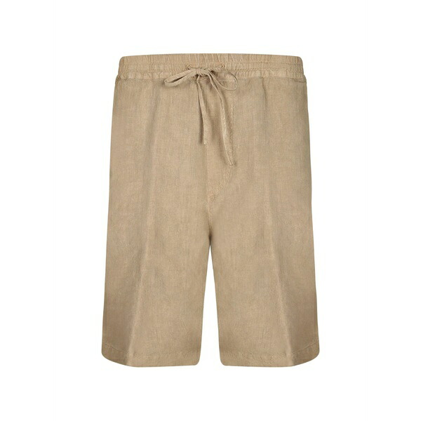 １２０％リノ メンズ 心地好いズボン下 ボトムス Drawstring shorts Brown