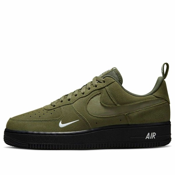 Nike ナイキ メンズ スニーカー 【Nike Air Force 1 Low '07 LV8 'Reflective Swoosh - Cargo Khaki' DZ4514-300】 サイズ US_10(28.0cm)|asty