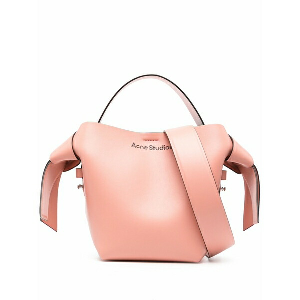 アクネ ストゥディオズ レディース ショルダーバッグ 御徒面子 Mini musubi shoulder bag Pink