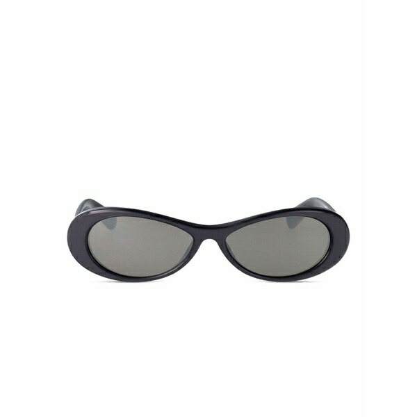 ジャクエムス レディース サングラス&アイウェア アクセサリー Oval-frame sunglasses Black|asty