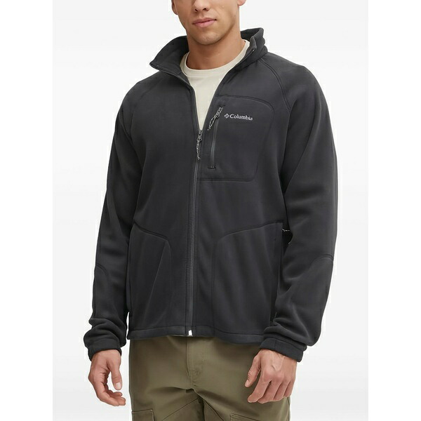 コロンビア メンズ パーカー・スウェットシャツ アウター Zip mock-neck knitwear Grey｜asty