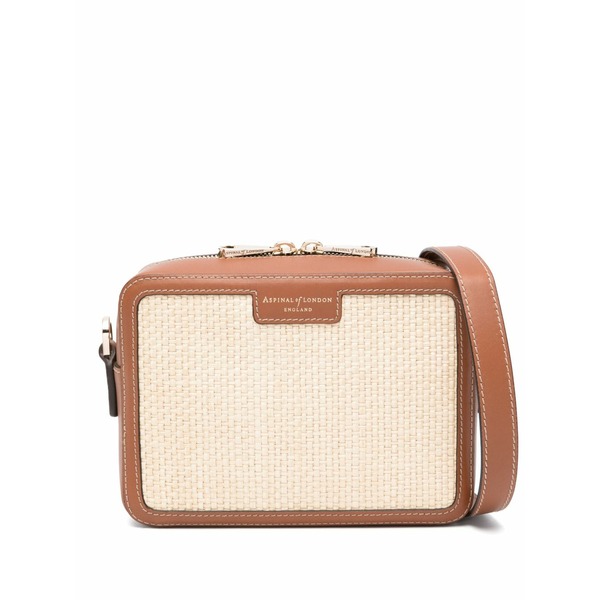 アスピナルオブロンドン レディース ショルダーバッグ 御徒面子 Camera cross body bag Neutrals