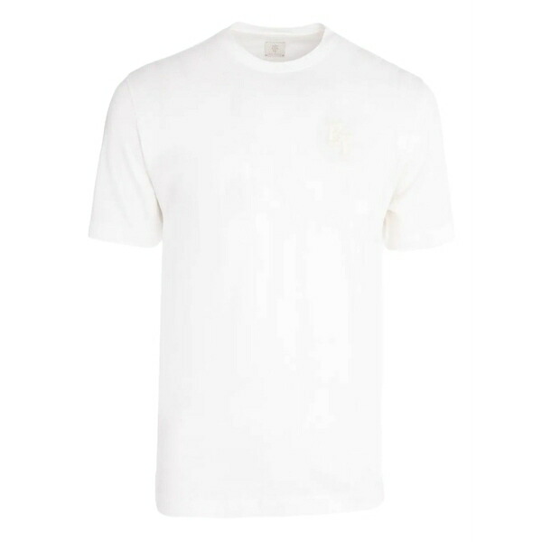 イレブンティ メンズ ティーシャツ トップス Crew-neck t-shirt White Tシャツ・カットソー-メンズファッション-トップス