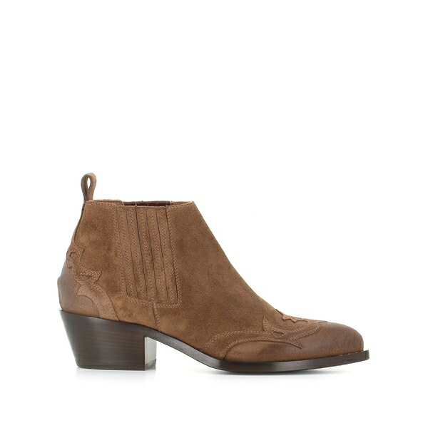 サルトル レディース ブーツ シューズ Suede boots Neutrals|asty
