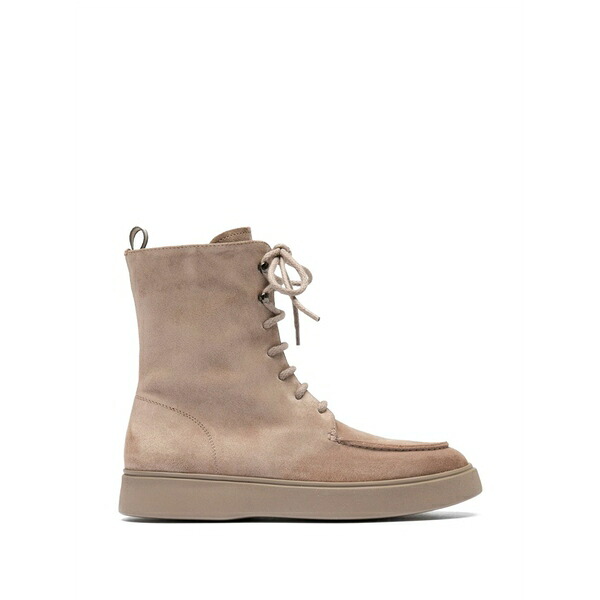 オフィチーネ 創造的 レディース ブーツ シューズ Frame 108 lace-up zip boots Neutrals