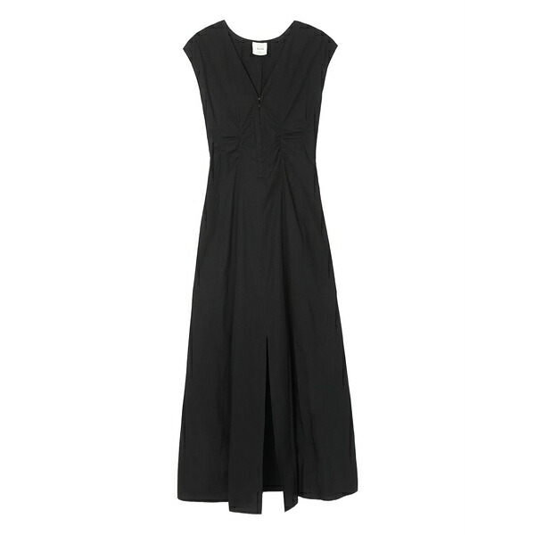 アリジ レディース 衣装 トップス V-neck maxi dress Black スーツ・セットアップ-ワンピーススーツ-レディースファッション