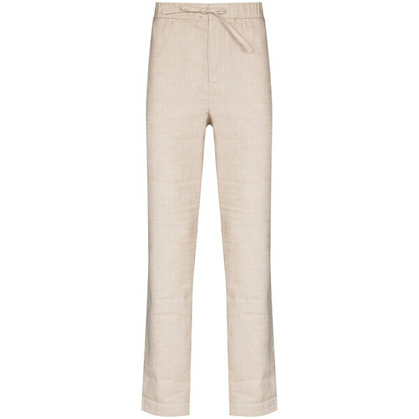フレスコボールカリオカ メンズ 心地好いズボン下 ボトムス Oscar drawstring chino trousers Neutrals