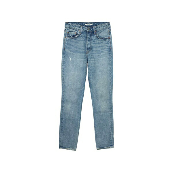 ガールフレンド レディース デニムパンツ ボトムス Blue straight jeans Blue｜asty