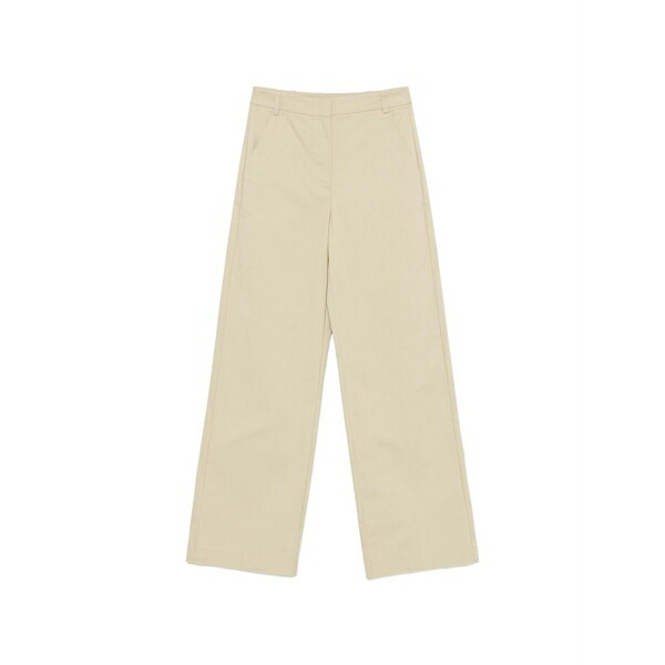 パトリツィア ペペ レディース カジュアルパンツ ボトムス Logo-detail trousers Neutrals
