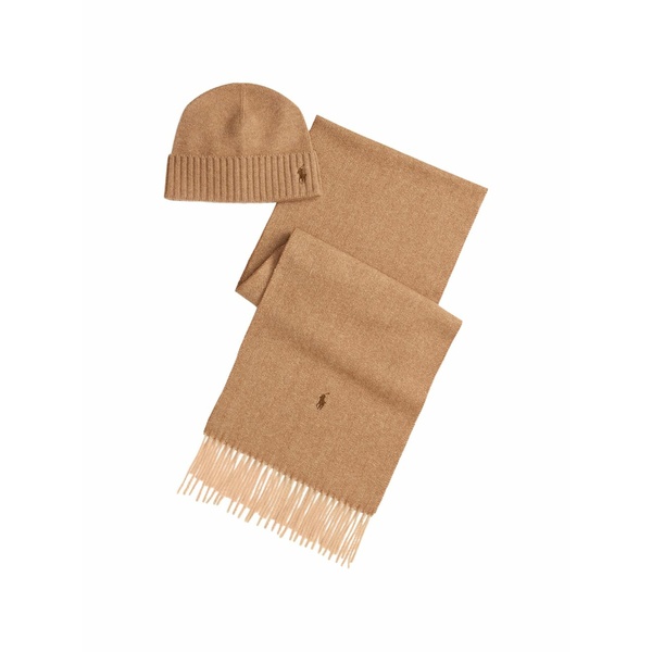 ラルフローレン メンズ えり巻き・袈裟・えり巻き 付属物 Herringbone logo scarf Neutrals