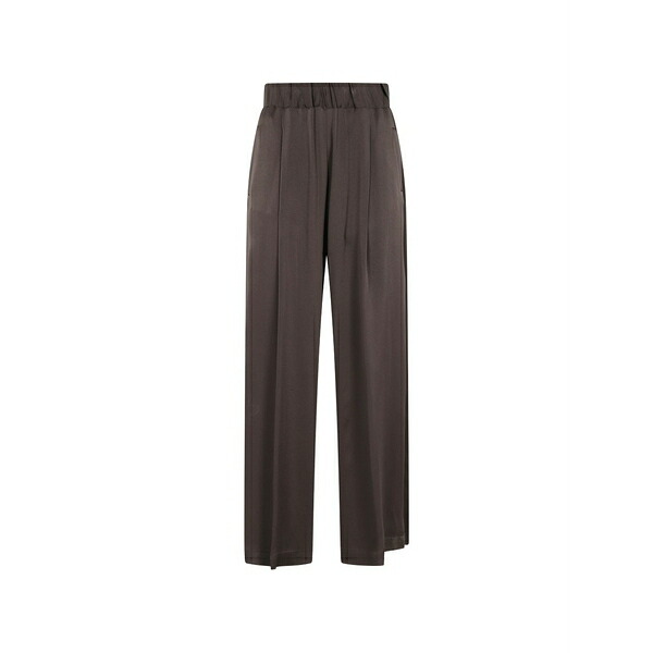 セミクチュール レディース カジュアルパンツ ボトムス Jhonny elasticated trousers Brown