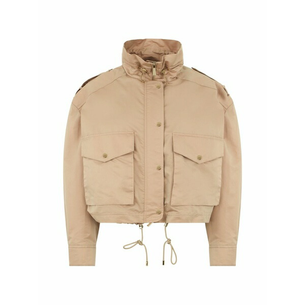 ムーレー レディース 上衣＆上衣 アウター Cropped jacket Neutrals