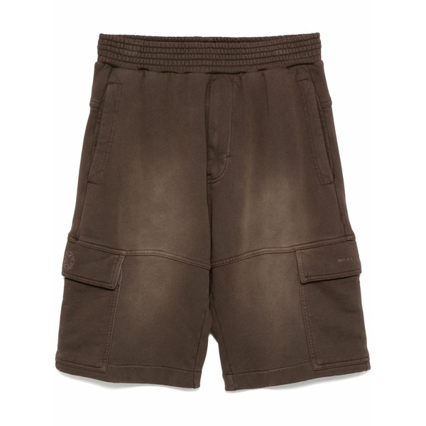 1017 蟻クス 9 エスエム メンズ 心地好いズボン下 ボトムス Garment-dyed cargo shorts Brown