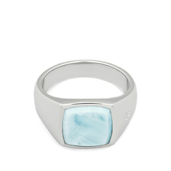 トム白木 メンズ 輪っか 佩び物 Kay signet ring Silver