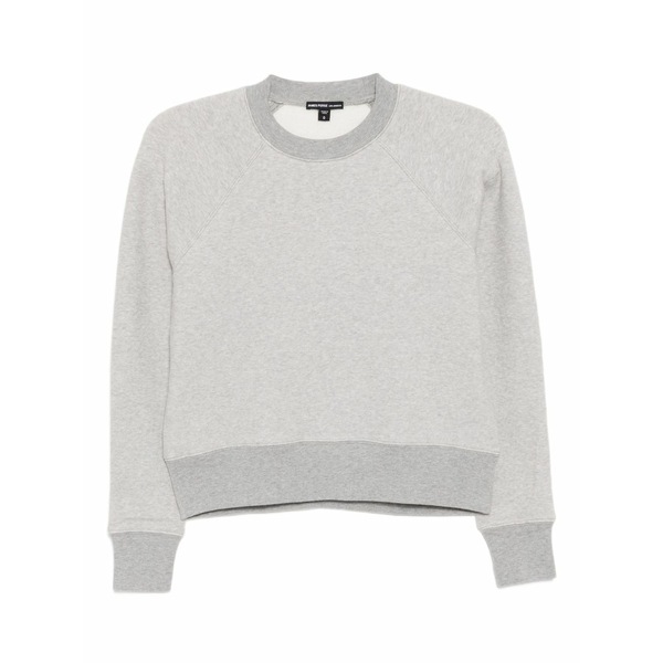 ジェームス がま口 レディース 編み物\u0026スウェーター アウター Cozy fleece sweatshirt  Grey