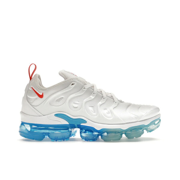 Nike ナイキ メンズ スニーカー 【Nike Air VaporMax Plus White Red Blue】 サイズ US_9.5(27.5cm) White/Blue/Red｜asty