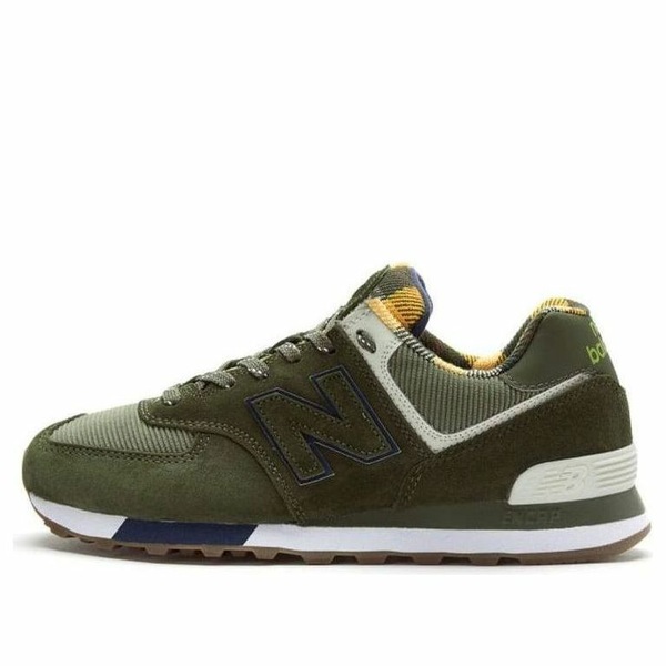 New Balance ニュー平衡にする メンズ スニーカー  【New Balance 574 \u0027Green\u0027 ML574HML】  大きさ US_8(26.0糎)