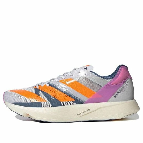adidas アディダス メンズ スニーカー  【adidas Adizero Takumi Sen 8 \u0027Dash Grey Solar Orange\u0027 GX6669】  大いさ US_M_13