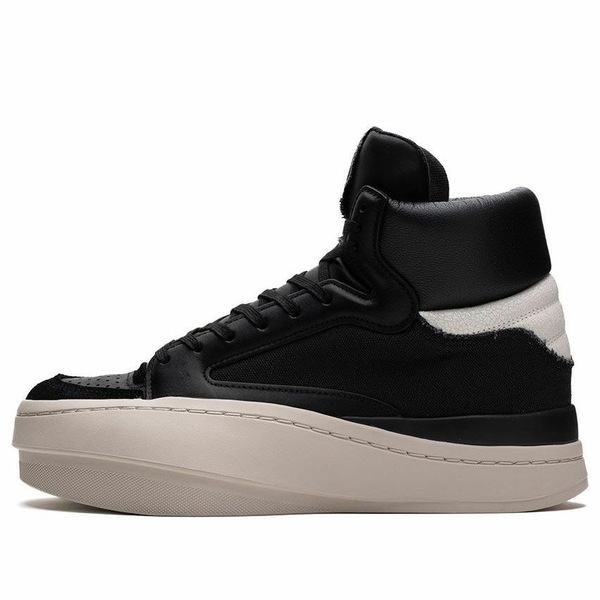 adidas アディダス メンズ スニーカー  【adidas Y-3 Centennial High \u0027Black Off White\u0027 IF7788】  大きさ US_12(30.0珊)