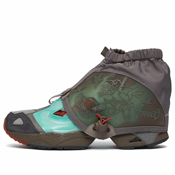 Reebok リーボック メンズ スニーカー  【Reebok x Happy99 Instapump Fury 95 \u0027Boulder Grey Hint Mint\u0027 100073105】  大いさ US_11(29.0糎)