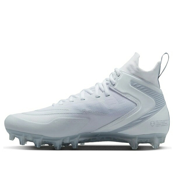 Nike ナイキ メンズ スニーカー  【Nike Alpha Huarache 8 Elite \u0027White Pure Platinum\u0027 CW4440-110】  大きさ US_8.5(26.5糎)