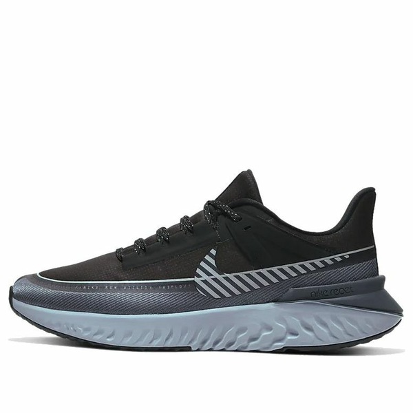 Nike ナイキ メンズ スニーカー  【Nike Legend React 2 Shield \u0027Black Reflective Silver\u0027 BQ3382-001】  大いさ US_9(27.0糎)