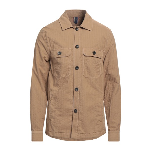 【送料無料】 マニュエル リッツ メンズ シャツ トップス Shirts Beige｜asty