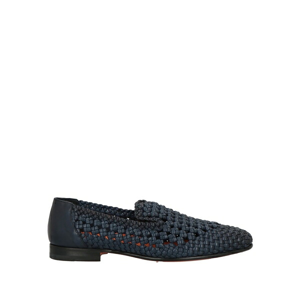 【送料無料】 サントーニ メンズ スリッポン・ローファー シューズ Loafers Blue