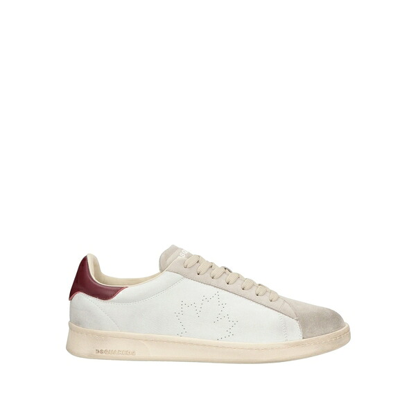 【送料無料】 ディースクエアード メンズ スニーカー シューズ Sneakers White