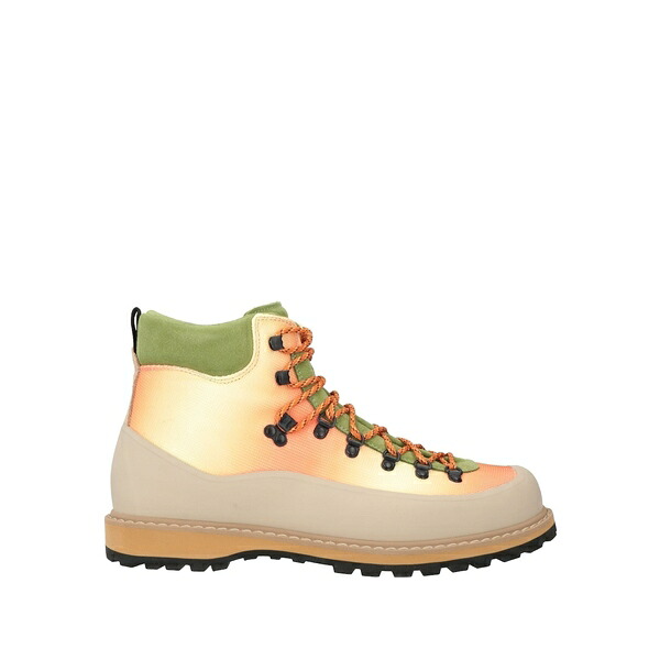【送料無料】 ディエム メンズ ブーツ シューズ Ankle boots Orange