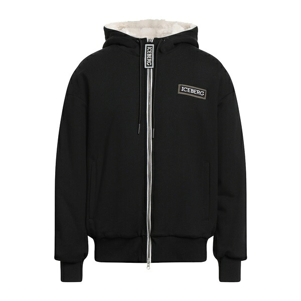 【送料無料】 アイスバーグ メンズ パーカー・スウェットシャツ アウター Sweatshirts Black
