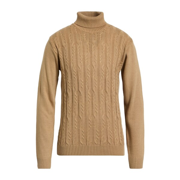 【送料無料】 ポール ミランダ メンズ ニット&セーター アウター Turtlenecks Beige|asty