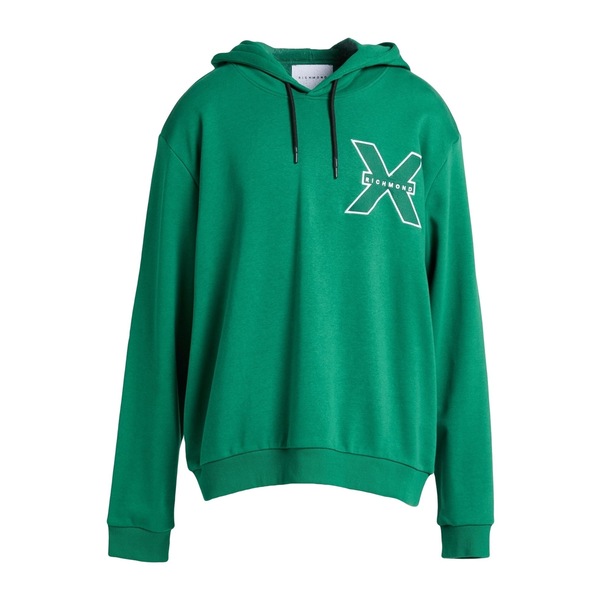 【送料無料】 ジョン リッチモンド メンズ パーカー・スウェットシャツ アウター Sweatshirts Green