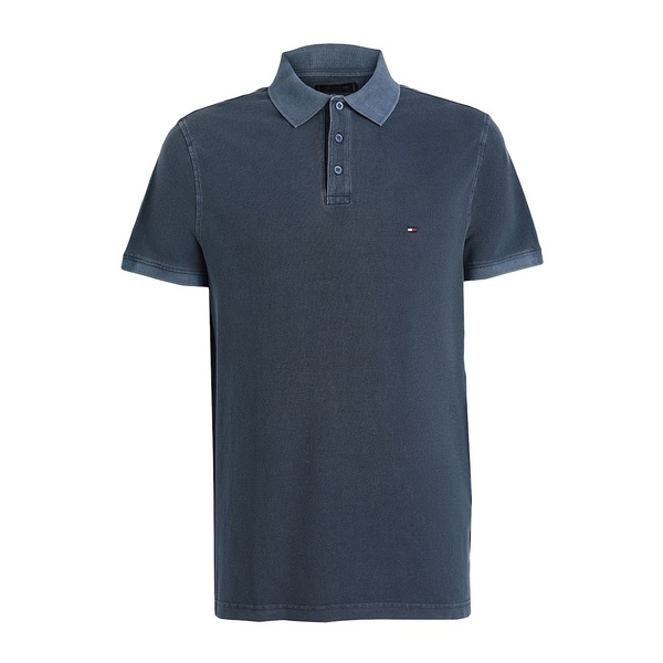 【送料無料】 トミー ヒルフィガー メンズ Tシャツ トップス Polo shirts Blue|asty