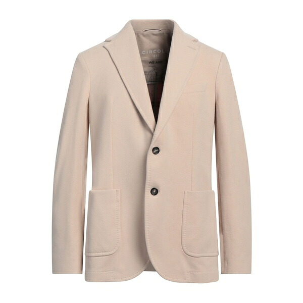 【送料無料】 チルコロ1901 メンズ ジャケット＆ブルゾン アウター Blazers Beige