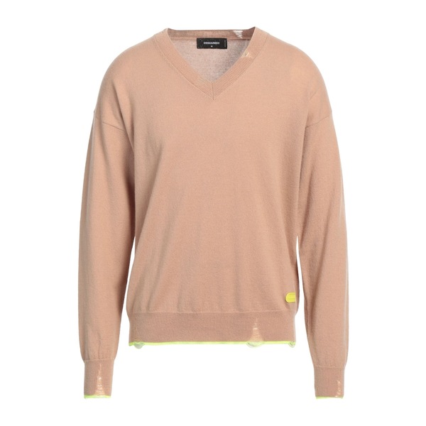 【送料無料】 ディースクエアード メンズ ニット&セーター アウター Sweaters Beige