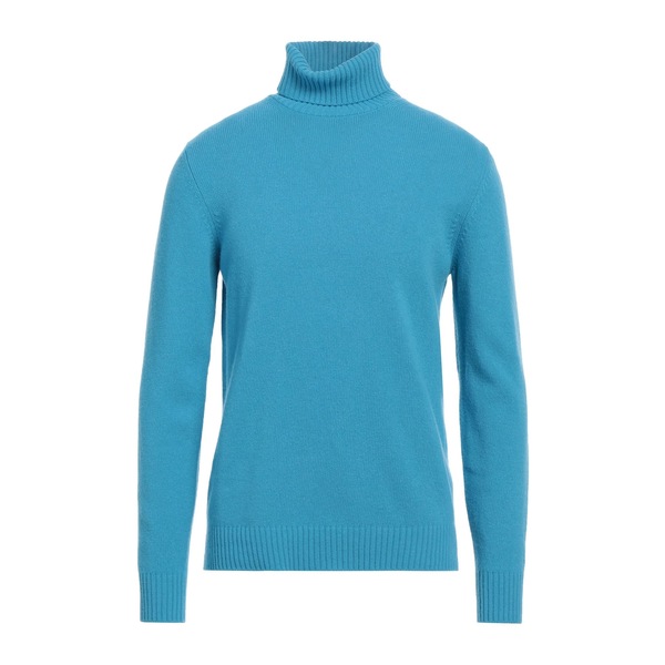 【貨物輸送無料】 ロベルトコリーナ メンズ 編み物\u0026プルオーバー アウター Turtlenecks Azure