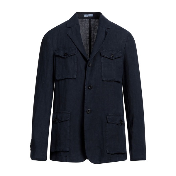 【送料無料】 ボリオリ メンズ ジャケット＆ブルゾン アウター Blazers Blue