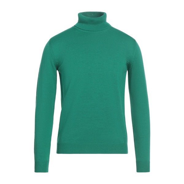 【貨物輸送無料】 ロベルトコリーナ メンズ 編み物\u0026プルオーバー アウター Turtlenecks Green