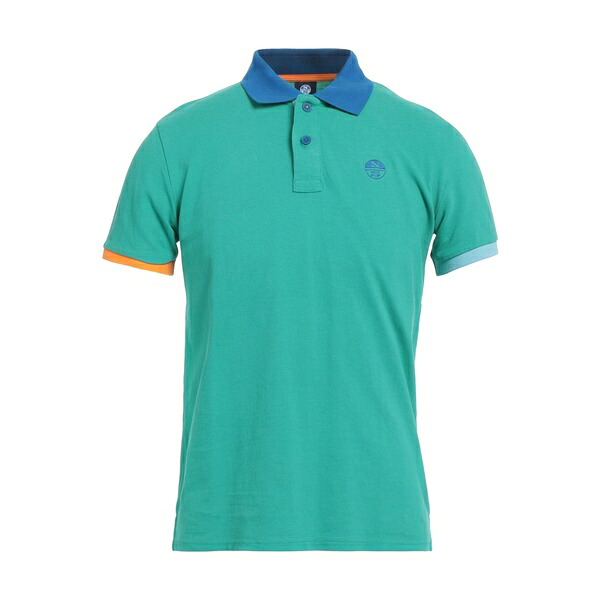 【送料無料】 ノースセール メンズ Tシャツ トップス Polo shirts Green