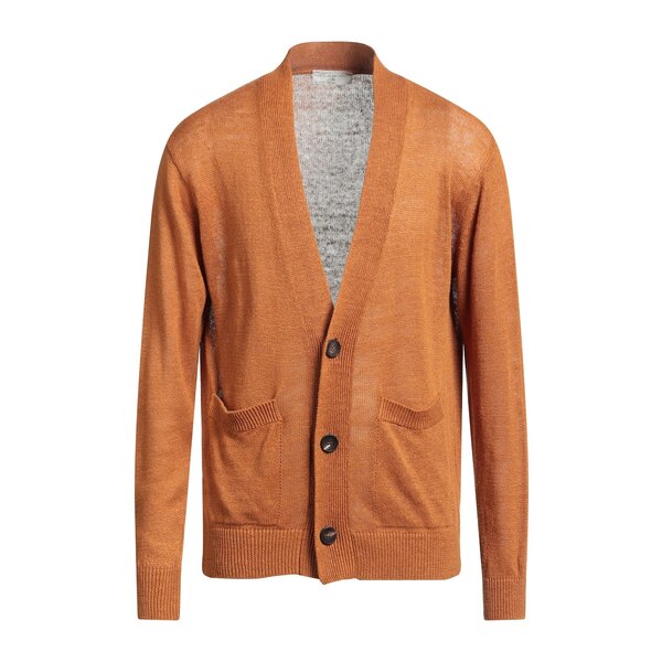【送料無料】 フィリッポ デ ラウレンティス メンズ カーディガン アウター Cardigans Brown