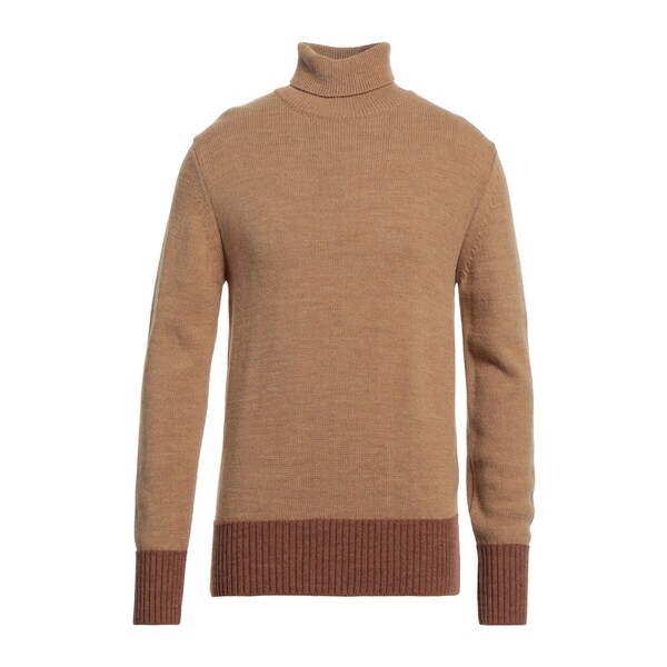 【貨物輸送無料】 ダニエレ アレッサンドリー二 メンズ 編み物\u0026スウェーター アウター Turtlenecks Beige