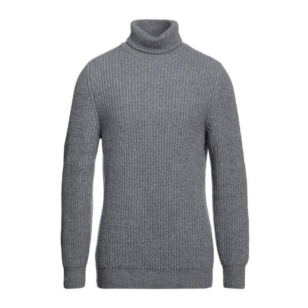 【送料無料】 グランサッソ メンズ ニット&セーター アウター Turtlenecks Grey