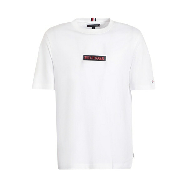【貨物輸送無料】 トミー ヒルフィガー メンズ プルオーバー トップス T-shirts White