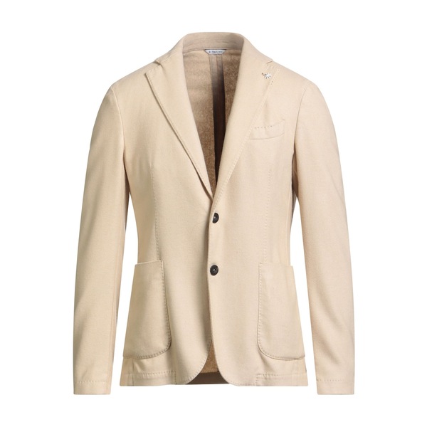 【送料無料】 マニュエル リッツ メンズ ジャケット＆ブルゾン アウター Blazers Beige
