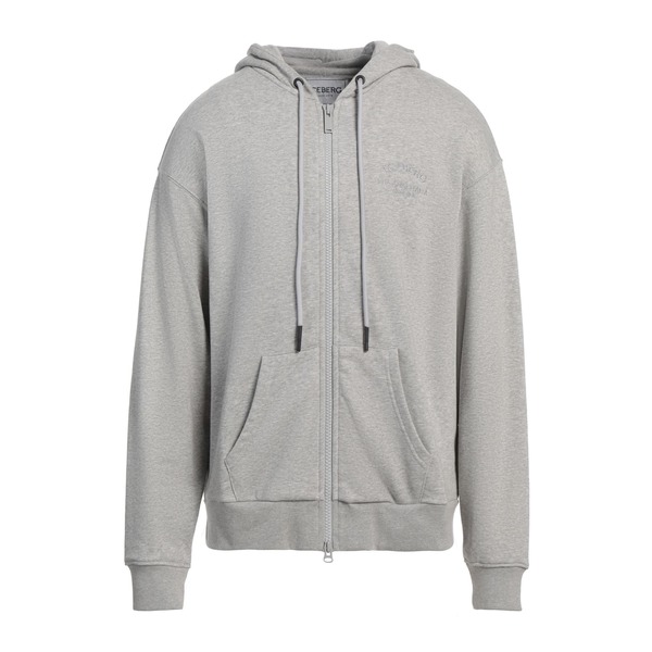 【送料無料】 アイスバーグ メンズ パーカー・スウェットシャツ アウター Sweatshirts Grey