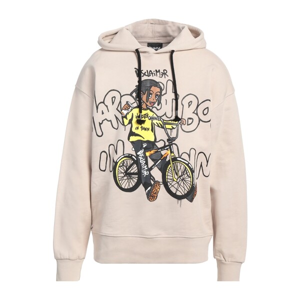 【貨物輸送無料】 ディスクレイマー メンズ パーカー・スウェットシャツ アウター Sweatshirts Beige