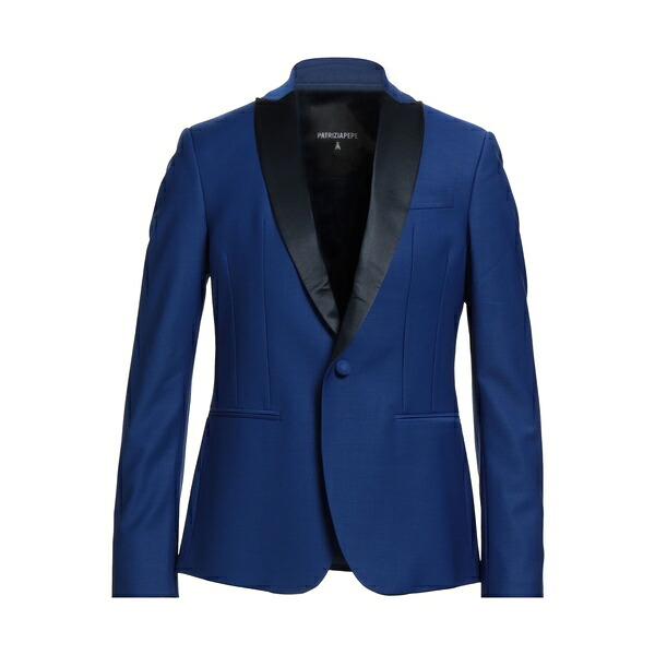 【貨物輸送無料】 パトリツィア ペペ メンズ 上衣＆上衣 アウター Blazers Blue
