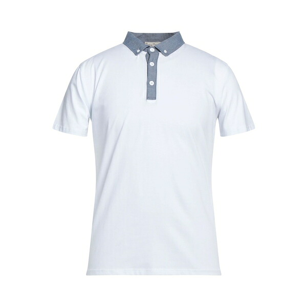 【貨物輸送無料】 カシミヤ相手 メンズ プルオーバー トップス Polo shirts White